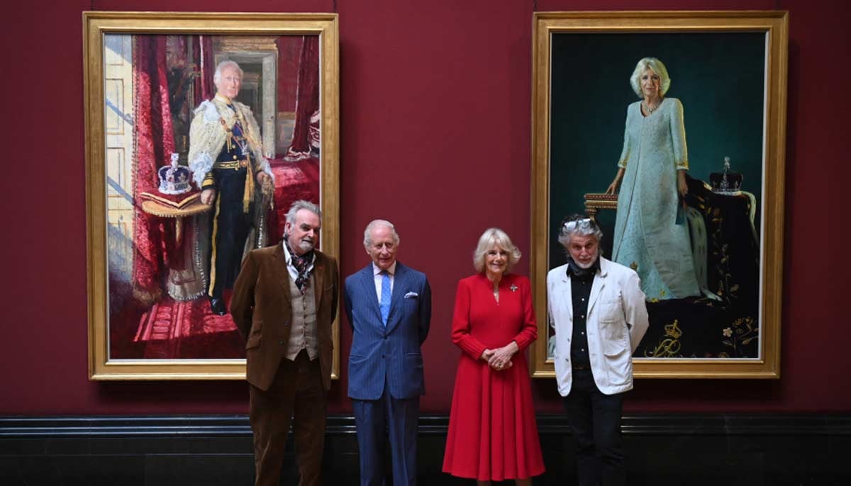 Buckingham Palace throne room welcomes new King, Queen