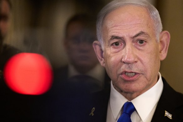 Israeli Prime Minister Benjamin Netanyahu.