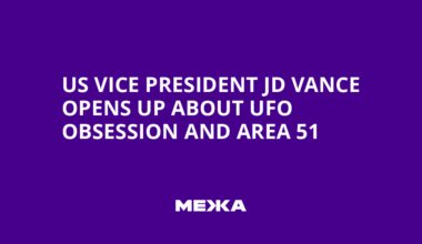 US Vice President JD Vance Opens Up About UFO Obsession and Area 51