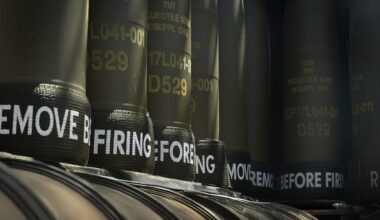 NATO chief hails Rheinmetall factory as European rearmament