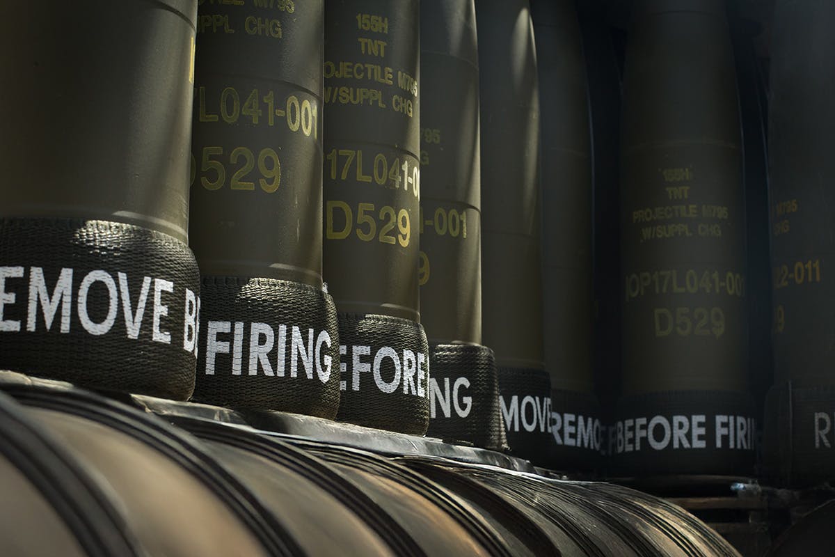 NATO chief hails Rheinmetall factory as European rearmament