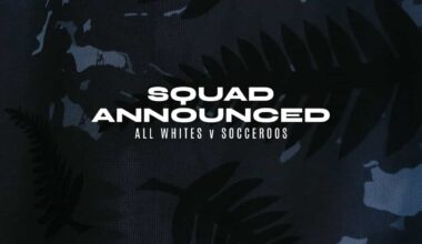 All Whites Squad Named to Face Australia Next Month with Ryan Thomas Returning for First Time in Six Years