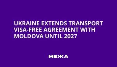 Ukraine Extends Transport Visa-Free Agreement with Moldova Until 2027