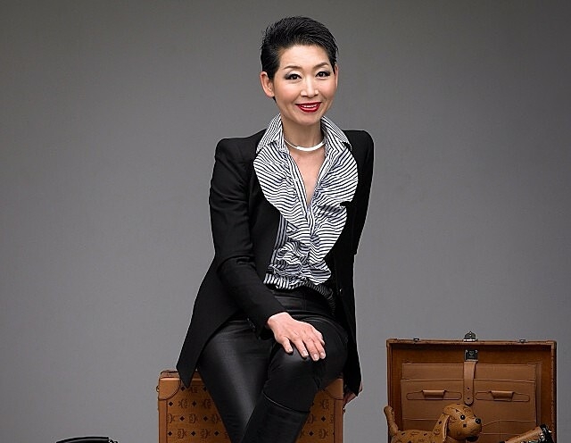 Chairperson and chief visionary officer of MCM fashion brand Kim Sung-Joo. Photo from Instagram