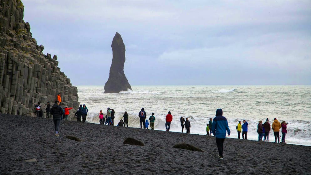 A tragic accident occurred on Reynisfjara beach at the weekend. (archive picture)