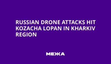 Russian Drone Attacks Hit Kozacha Lopan in Kharkiv Region