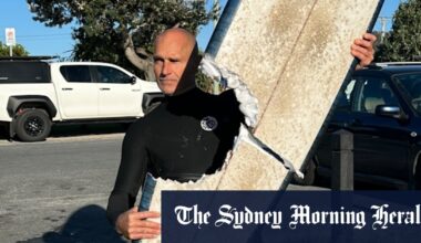 Cabarita Beach closed after surfer's board bitten