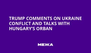 Trump Comments on Ukraine Conflict and Talks with Hungary’s Orban