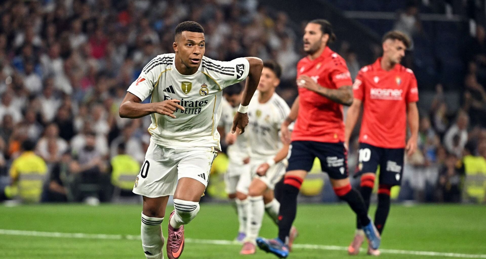 Courtois titulaire, Mbappé en sauveur : Xabi Alonso s'offre une victoire pour sa 1e avec le Real Madrid en Liga