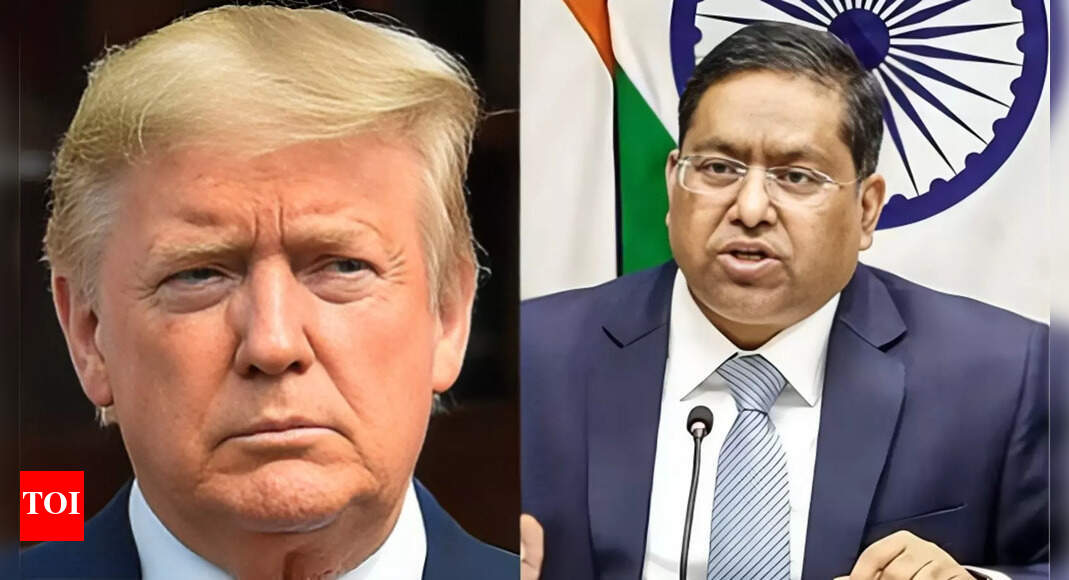 ‘Ask the White House’: India distances itself from Trump’s Nobel Peace Prize pitch, rejects claim of US role in de-escalating Pakistan tensions | India News