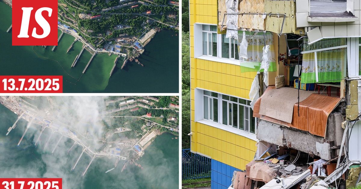Maanjäristys iski lähelle Venäjän ydinsukellusveneiden tukikohtaa – tältä tuhot näyttävät