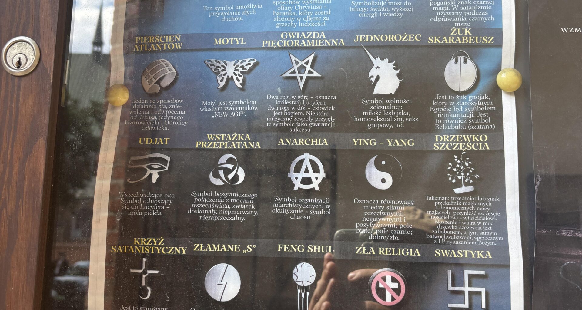 Niebezpieczne znaki