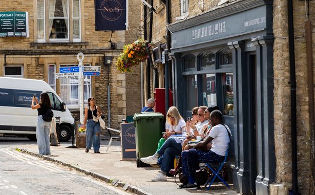 The village of Charlbury in Oxfordshire where American Vice President JD Vance is rumoured to be spending his holiday
