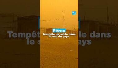 Pérou : tempête de sable dans le sud du pays • FRANCE 24