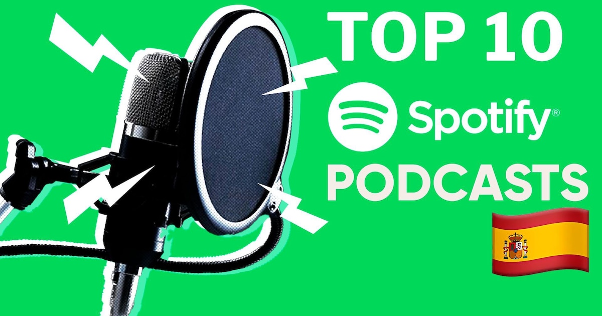 Los 10 podcasts más populares de Spotify España este día