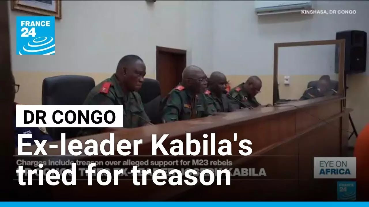 DR Congo tries ex-leader Kabila for treason in absentia • FRANCE 24 English