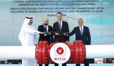 Syria Begins Receiving Gas from Azerbaijan via Turkey