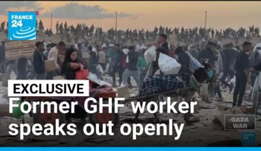 EXCLUSIVE: Former Gaza Humanitarian Foundation contractor speaks out to FRANCE 24 • FRANCE 24