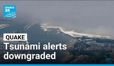 Tsunami alerts due to Russian quake downgraded in several nations • FRANCE 24 English