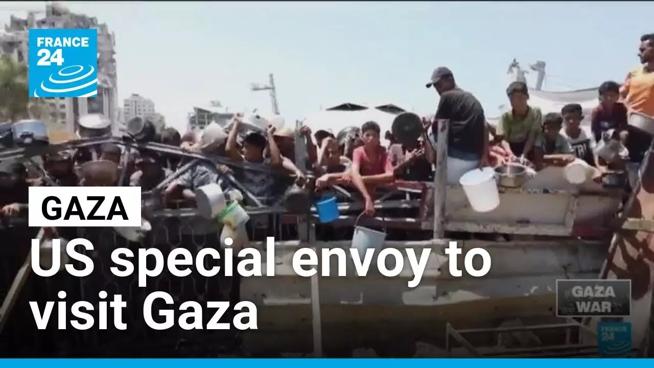 US special envoy Witkoff to visit Gaza to assess humanitarian crisis • FRANCE 24 English