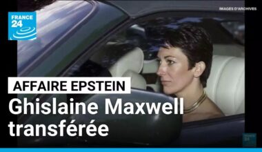 Affaire Epstein: Ghislaine Maxwell, transférée dans une prison moins stricte • FRANCE 24