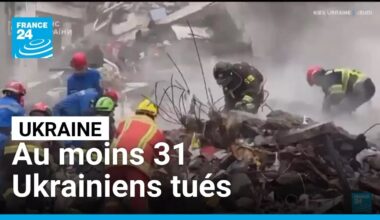 Bombardements russes sur Kiev : au moins 31 Ukrainiens tués • FRANCE 24