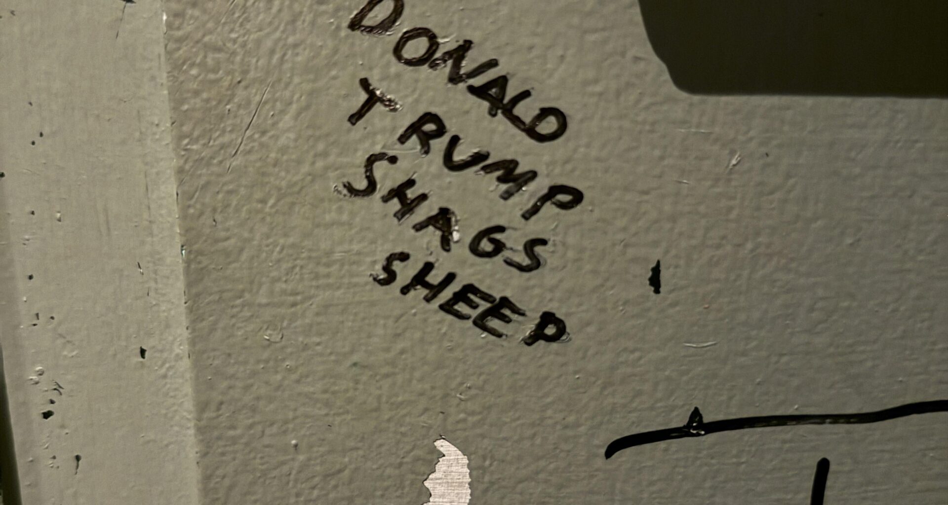 Cubicle graffiti in London is unmatched