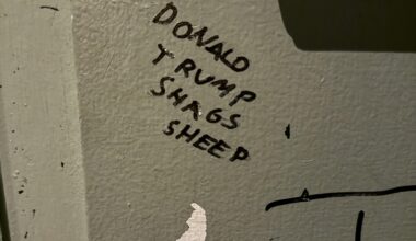 Cubicle graffiti in London is unmatched