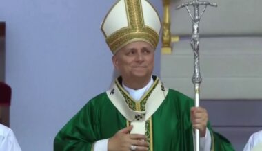 Pope Leo XIV celebrates mass in biggest event since conclave
