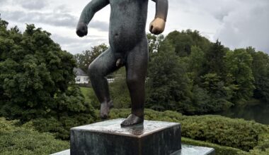 My reaction that I have to leave Oslo tomorrow!