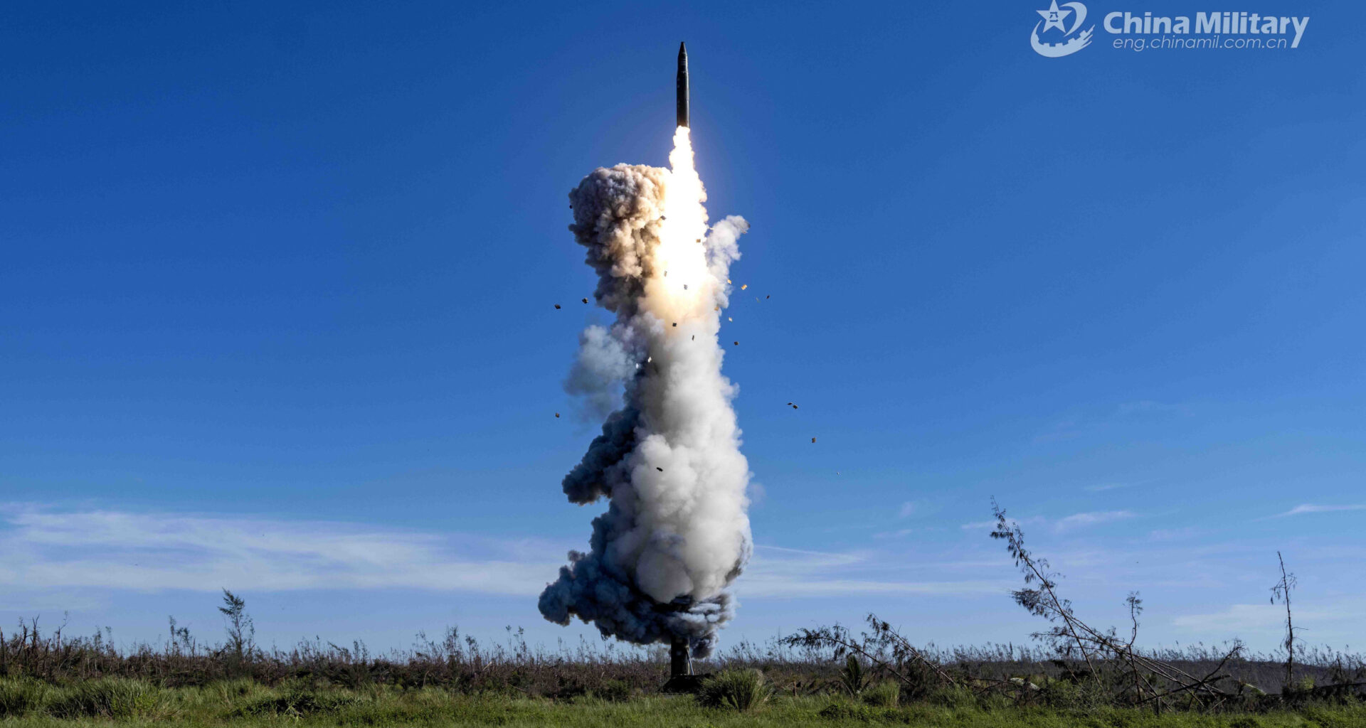 China Launches Intercontinental Ballistic Missile