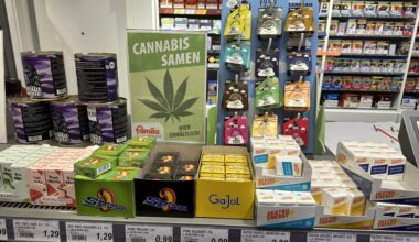 Since when are cannabis products allowed in commercial stores?