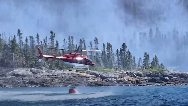 Conception Bay North communities on evacuation alert, as wildfire grows to 150 hectares, says province