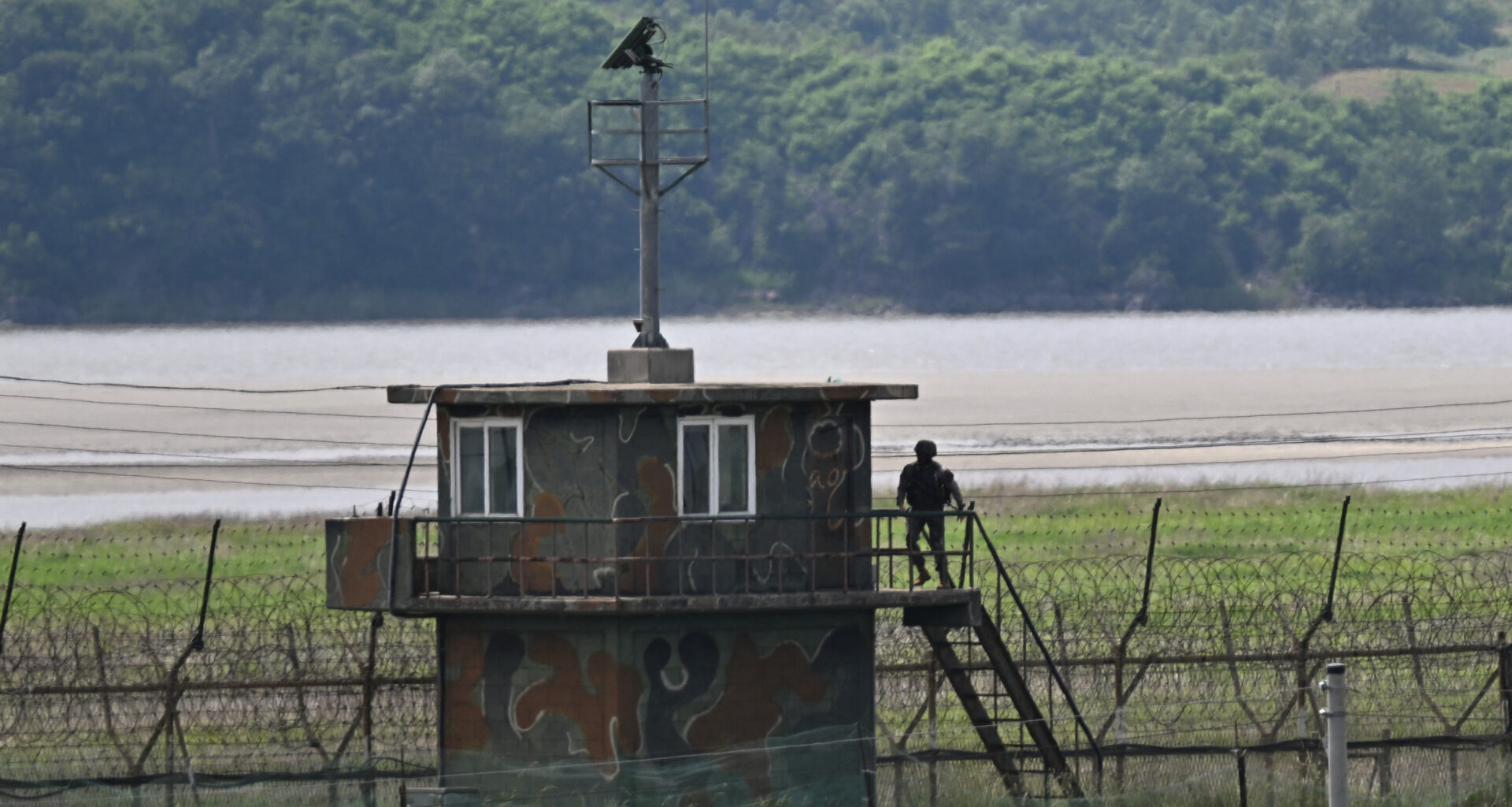 North Korea and South Korea border