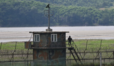 North Korea and South Korea border