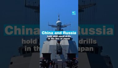 China and Russia hold joint naval drills in the Sea of Japan • FRANCE 24 English