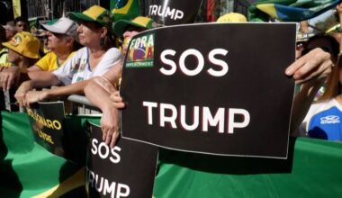 "SOS Trump": au Brésil, les pro-Bolsonaro manifestent après les sanctions américaines