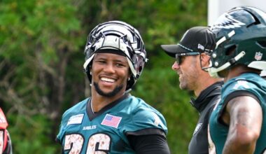 Eagles' Saquon Barkley shocked by Trump sports council mention