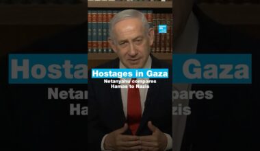 Hostages in Gaza: Netanyahu compares Hamas to Nazis • FRANCE 24 English