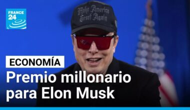 Musk sigue al mando: Tesla lo premia con un millonario paquete accionario • FRANCE 24 Español