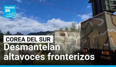 Seúl desmantela los altavoces fronterizos para reducir tensiones con Corea del Norte