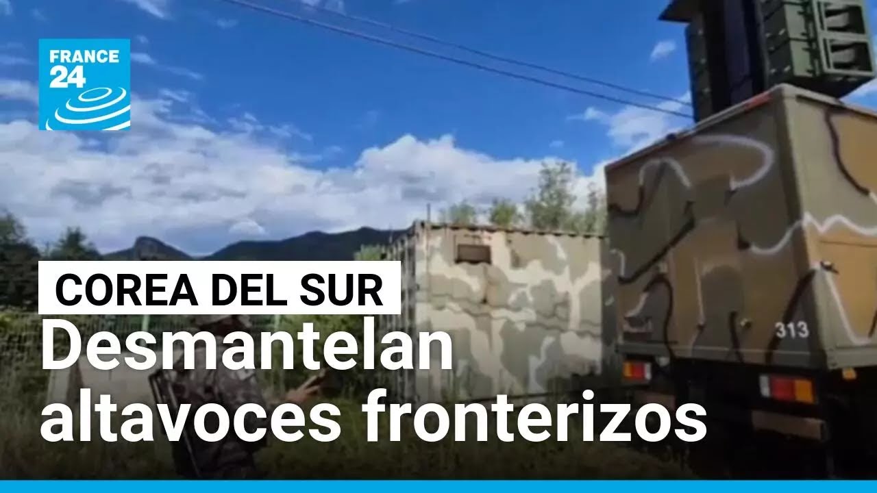 Seúl desmantela los altavoces fronterizos para reducir tensiones con Corea del Norte