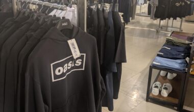 You know you've made it when they're selling your hoodie in M&S!