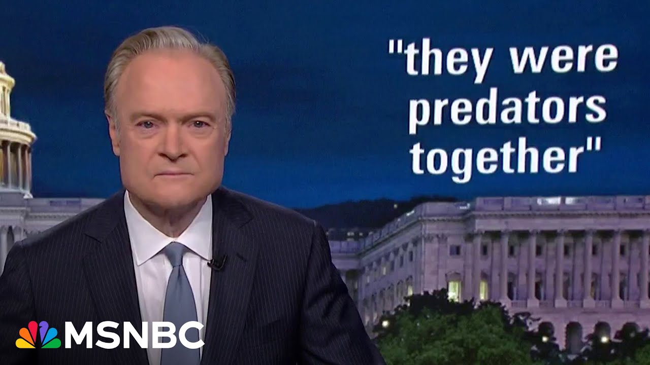 Lawrence: Trump is making Epstein co-conspirator Ghislaine Maxwell’s wish come true
