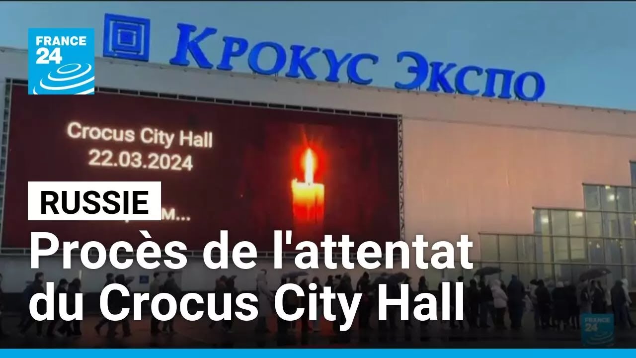 Ouverture du procès de l'attentat du Crocus City Hall qui avait fait 149 morts • FRANCE 24