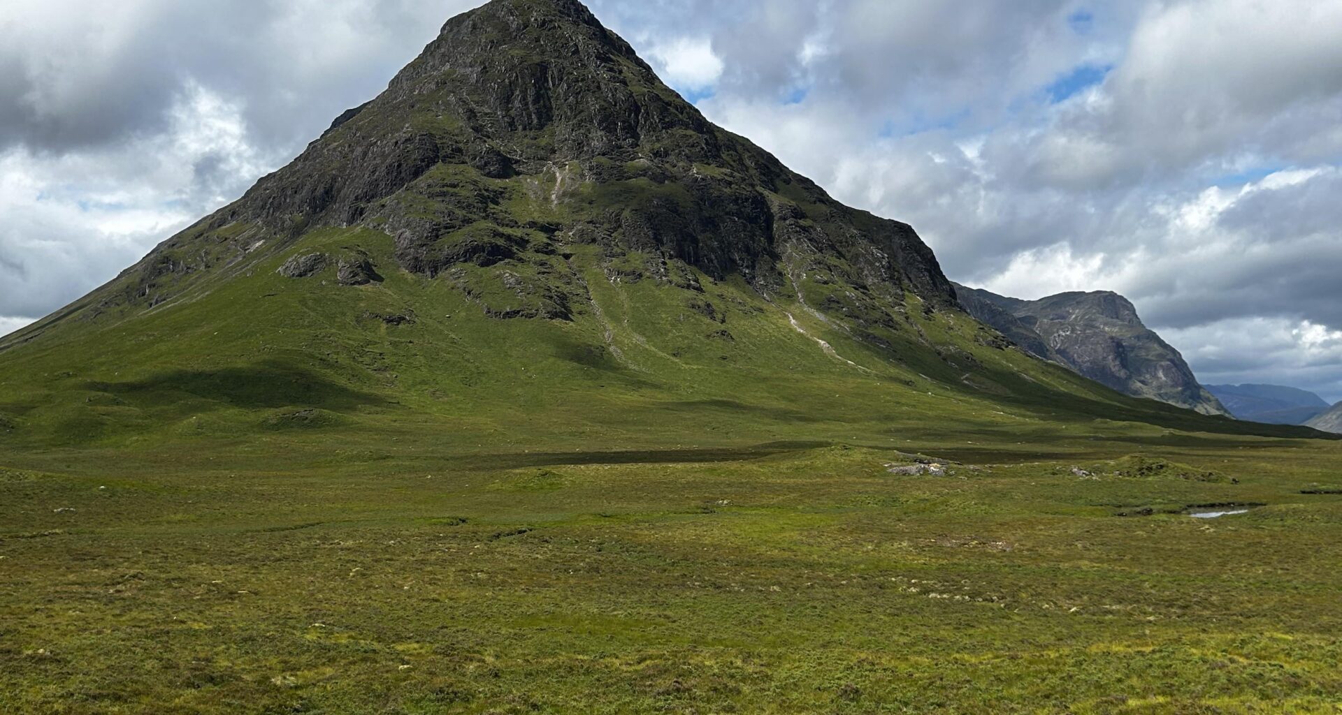 Along the Pass of Glencoe, not sure what mountain