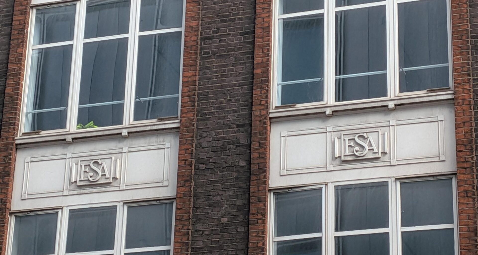 What is the ESA symbol on this building in High Holborn?