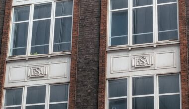 What is the ESA symbol on this building in High Holborn?