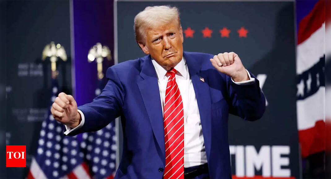 Donald Trump says will announce new tariff plan for semiconductors and chips next week because: We want them to ...