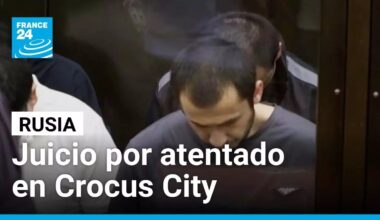 Inició el juicio por el atentado de 2024 en la sala de conciertos Crocus City, cerca de Moscú